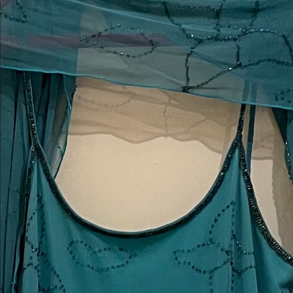 Chelsea Full Length Dress and matching Wrap - Picture 4 of 6